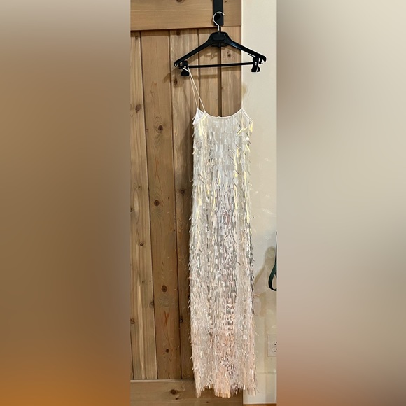 Charlize Sequin Dress in Silver Size S (NWT) - Picture 4 of 4